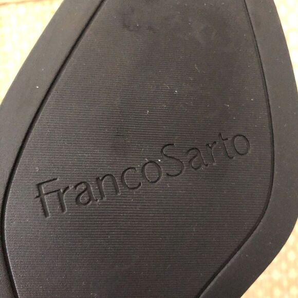 Franco Sarto Fina Croc Embossed Western Ankle Boots Mahogany Size 5 - Picture 7 of 9